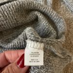 Socialite Gray Ribbed V-Neck Long Sleeve Bodysuit Photo 5