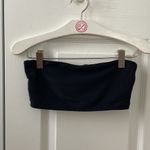 frankie's bikinis Jenna Bandeau Bikini Top Black Photo 1