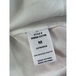 HAVE White Long Sleeve Collared Button Front Shirt Women's Size M Size M Photo 6