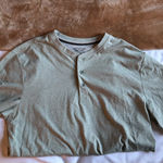 Weatherproof Vintage Green beach/casual button up t shirt Photo 1