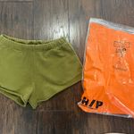 Heron Preston  Olive Green Women's Athletic Shorts Photo 1