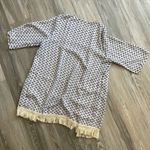 Black and White Kimono Size L White Size L Photo 4