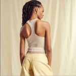 Abercrombie & Fitch Checkered Knit
Scuba Tank Size Medium Tan and White Photo 6
