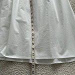 Madewell $110 Drop Waist Tank Midi Dress Lighthouse White Size XS NQ613 Photo 8