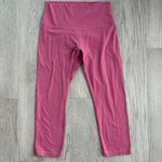 Lululemon Align Crop Leggings 21” Pink W6AS8S Nulu Size 8 Photo 1