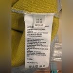 Maeve ANTHROPOLOGIE  Women's Gray and Chartreuse Pullover Hoodie Size XS Photo 3