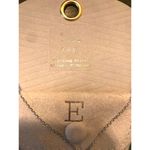 A New Day  NWT Sterling Silver "E" Initial Necklace 16" w/3"Ext Photo 2