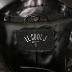 H.I.P. Y2K Vintage LL Cool J Jacket Rap Hop Rhinestones Classic Long Sleeve Faux 1X Photo 3