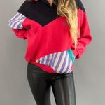 Le Coq Sportif Vintage Patchwork Style Sweatshirt Size L Photo 1