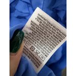 H&M Country Fairycore Whimisical Ruffle Maxi Dress Size Small Blue Fairy Festival Photo 6