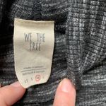 We The Free  Stone Cold Gray Split Back Long Sleeve Turtleneck M Photo 1
