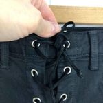 L'Agence The Cherie lace-up high-rise Black Jeans Size 26 Photo 7