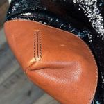 Kate Spade  NY Black Patent Brown Leather Combo Court Tote Zip Shoulder Bag Photo 8