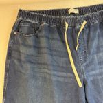 Lane Bryant Plus 26 Pull On Wide Leg Jeans Blue Elastic High Waist Stretch Soft Photo 3