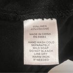 Cynthia Rowley linen blend midi shirt dress with flare size large Photo 7