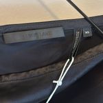 Helmut Lang  One Shoulder Viscose Top Black Photo 8