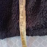 Free Country  Full Zip Fleece Fuzzy Long Sleeve Mock Neck Pockets Black Medium Photo 4