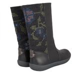 Camper Twins Wool and Leather Boot Black and Gray Size 37 US 7 Photo 1