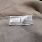 Lavender Brown Silk Mini Dress with Pockets Photo 4