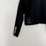 ECHT  Black Pima Cropped Half Zip Photo 10