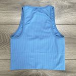 Athleta  Aurora Ribbed Blue Cropped Tank‎ Top Size XS Photo 1