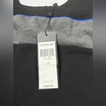 BCBGMAXAZRIA  Black and Gray Blouse with Blue Highlights 💙 Photo 3