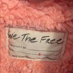Free People  We The Free Teddy Swing Coral Pink Faux Fur Jacket Photo 3