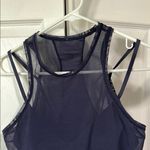 Lululemon athletica Navy Mesh Tank Top Photo 1