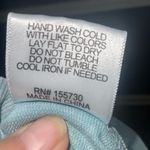 Jane and Delancey Sky Blue Eyelet Short Sleeve Blouse Large Photo 8