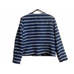 Karl Lagerfeld  Size 16 Fringe Tweed Poly‎ Cotton Blend Career Blazer Jacket Photo 1