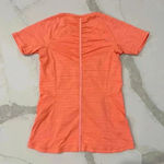 Athleta Pacifica UPF Tee 2 Ember Orange Womens Small Swim Beach Training Running Photo 7