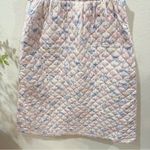 En Saison Pastel Floral Print Quilted Maxi Dress Pink Multi Size Small NWT Photo 3