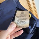 Burberry Brit Women's Size 4 US Blue Yellow Rain Hoodie Jacket Photo 5