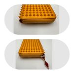 Christian Louboutin
Calfskin Panettone Spiked Zip Around
Wallet Dark Yellow Photo 11