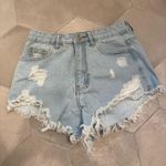 Boutique Denim Shorts High Photo 0