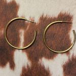 Boutique Gold hoops earring Earrings Photo 1