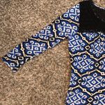 Lucky Brand  knit neckline multicolor top Photo 1