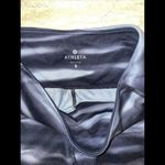 Athleta  Capri Cropped Pants Athletic Yoga Run Black‎ Gray S Photo 1