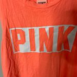 PINK - Victoria's Secret Pink Victoria Secret Bright Neon Coral Tank Muscle Top Tee Excellent Condition Photo 1