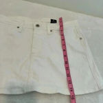 AG Adriano Goldschmied  womens Lula braided light wash denim pencil skirt Photo 7