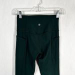 Athleta  XS Legging‎ Salutation Stash Pocket II Serene 7/8 Green Camo Striped 238 Photo 4