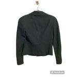 Giorgio Armani  Le Collezioni Virgin Wool Women’s Full Zip Black Blazer Photo 1