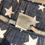 Bcg Womens Star-Patterned Cotton Lounge Shorts Blue White Size 2X Photo 3