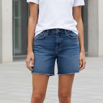 Levi Strauss & CO. Blue Jean Shorts Womens 29 Denim Classic Outdoor Casual Photo 0