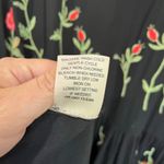 Philosophy  Embroidered Black Bohemian Floral Dress Size Large Photo 8