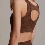 Varley  | Fay Sports Bra In Burnt Snake Print size Small Photo 1