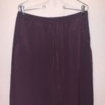 French Laundry  brown pull on pants with pockets Photo 1