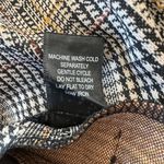 Soho Apparel  Ltd. Brown & Black Plaid Houndstooth Print Knee Length Skirt Photo 7