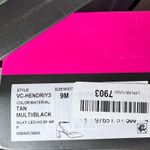 Vince Camuto NWT  Hendriy Leopard Print Block Heel Ankle Strap Pumps Tan 9 Photo 13