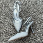 Dream Paris Dream Pairs Silver Pointed Toe Heels Photo 2